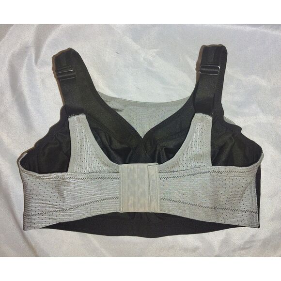 Glamorise Custom Control Sports Wirefree Bra Size 36DD Plus Size Lingerie 1166 - Picture 2 of 6